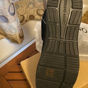 Bruno Marc’s knitted fabric slip on casual loafers. New in box. Size US 12.
